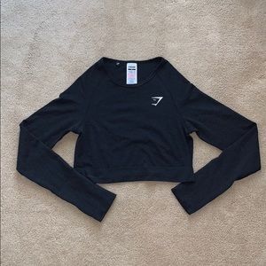 Gym Shark Vital Seamless Long Sleeve Crop Top
